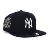 NEW ERA NEW YORK YANKEES 9FIFTY ICON CHAMPS ORIGINAL FIT SNAPBACK CAP NAVY EA11823021画像