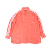 adidas SATIN BUTTON UP TRACE SCARLET FM2634画像