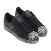 adidas SUPERSTAR W CORE BLACK/WHITEGOLD METARIC/FOOTWEAR WHITE FV3448画像