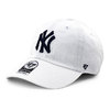 '47 Brand NEW YORK YANKEES CLEAN UP STRAPBACK CAP WHITE B-RGW17GWS-WHA画像