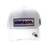 YOSHINORI KOTAKE DESIGN × KIWI&CO. TWILL MESH CAP 2 WHITE画像