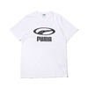 PUMA XTG GRAPHIC SS TEE PUMA WHITE 596009-02画像