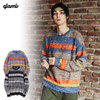 glamb Multi border knit GB0320-KNT11画像