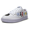 Reebok CLUB C 85 BEP "BLACK EYE PATCH" WHITE/BLACK/HIBIZ ORANGE FY3073画像