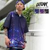 LEFLAH TOWN PATTERN ALOHA SHIRT画像