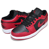 NIKE AIR JORDAN 1 LOW gym red/black-white 553558-606画像