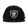 NEW ERA LAS VEGAS RAIDERS 9FIFTY SNAPBACK CAP BLACK NEOLR106画像