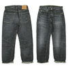 WAREHOUSE 2ND-HAND 1100 BLACK (USED WASH)画像