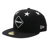 F.C.R.B. NEW ERA 100TH EMBLEM 59FIFTY BLACK画像