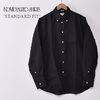 INDIVIDUALIZED SHIRTS L/S STANDARD FIT BD SHIRT / LINEN / BLACK画像