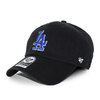 '47 Brand LOS ANGELES DODGERS CLEAN UP CAP BLACK B-RGW12GWSNL-BKO画像