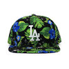 NEW ERA LOS ANGELES DODGERS 9FIFTY BLOOM SNAPBACK CAP FLORAL NELAD501画像
