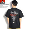 BEN DAVIS STREET PRINT TEE -BLACK- BDZ0-0007画像