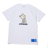 atmos atmoshachi x shibukuro LOGO T-SHIRT WHITE SBY-01画像
