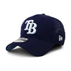 NEW ERA TAMPA BAY RAYS 9TWENTY PERF PIVOT STRAPBACK CAP NAVY NR11591224画像