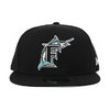 NEW ERA FLORIDA MARLINS 9FIFTY SNAPBACK CAP BLACK NR11591055画像