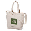 THE NORTH FACE Utility TOTE NATURAL/ガーデンGREEN NM82040画像