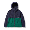 THE NORTH FACE COMPACT JACKET AVIATOR NAVY / EVER GREEN NP71830画像