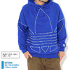 adidas Big Trefoil Outline Pullover Hoodie Originals GE0822画像
