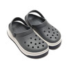 crocs crocband full force clog Slate Grey/White 206122-07I画像