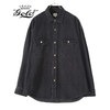 GOLD 10oz DENIM BIG WORK SHIRT GL28479画像