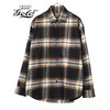 GOLD 40/2 NEL CHECK BIG SHIRT GL28483画像