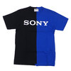 AWESOME BOY × Ichiryu made Original Remake Tee BLACK BLUE画像