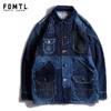 FDMTL BICOLOR COVERALL JACKET 3YR WASH FA20-JK33U画像