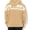BEN DAVIS Letters Wide Pullover Hoodie I-0780048画像