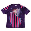 AWESOME BOY × Ichiryu made Original Remake Patchework Tee PURPLE画像