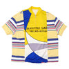 AWESOME BOY × Ichiryu made Original Remake Cycling Rayon Shirt YELLOW画像