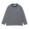 THE NORTH FACE L/S MULTI BORDER TEE COSMIC BLUE NT82031画像