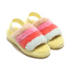 UGG Fluff Yeah Sundae YELLOW MULTI 1122412-YLMU画像