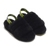 UGG Fluff Yeah Sundae BLACK/YELLOW 1122430-BYLL画像