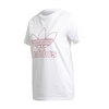 adidas TREFOIL TEE WHITE/POWER PINK GD2258画像