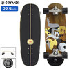 Carver Skateboards Gray Ray 27.5in × 9.375in CX4 Surfskate Complete C1012011073画像