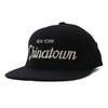 HOOD HAT NEW YORK CHINATOWN SNAPBACK CAP BLACK画像