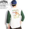 CUTRATE SOUVENIR SET IN 7TH T-SHIRT -WHITE/GREEN- CR-20SS052画像