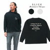 SLICK 長袖 ドロップショルダー プリント Tシャツ 5155535画像