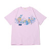 UGG × Luise Ono Bird Print T-Shirts LAVENDER 20UG-ONTP01画像