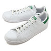 adidas STAN SMITH VEGAN FOOTWEAR WHITE/GREEN/FOOTWEAR WHITE FU9612画像