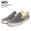 VANS Classic Slip-On (Washed) Asphalt/Truewhite VN0A4U38HQE画像