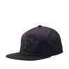 DESCENTE FLAT VISOR CAP BLACK DMANJC05-BK画像
