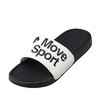 DESCENTE SHOWER SANDAL BLACK DM1PJE00BW-BWH画像