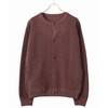 crepuscule Moss stitch crew cardigan 2003-002画像