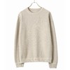 crepuscule Moss stitch L/S sweat 2003-001画像