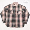 SUGAR CANE TWILL CHECK L/S WORK SHIRT SC28501画像