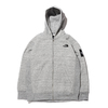 THE NORTH FACE SQUARE LOGO FULZIP HOODIE MIX GREY NT62038画像