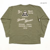 Buzz Rickson's L/S T-SHIRT 5th BOMB.GROUP "BOMBER BARONS" BR68634画像