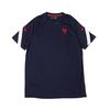 NIKE FFF M NK BRT STRK TOP SS BLACKENED BLUE/WHITE/UNIVERSITY RED CD2177-400画像